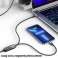 Cable USAMS U71 USB C / Lighning a USB C 1 2m 100W PD Charm de carga rápida fotografía 2