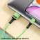 USAMS Kabel U52 USB C 2A Schnellladung 1m gelb Bild 2