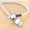 USAMS Kabel U52 microUSB 2A Fast Charge 1m weiß Bild 1