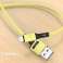 USAMS Kabel U52 Blitz 2A Schnellladung 1m gelb Bild 1