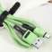 USAMS Kabel U52 lightning 2A Fast Charge 1m magenta Bild 4