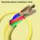 USAMS Kabel U52 lightning 2A Fast Charge 1m magenta Bild 5