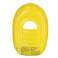 BESTWAY 34037 Дитяче кільцеве колесо для плавання Надувний човен з сидінням Пляжний матрац жовтий 3 6 років зображення 6