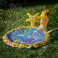 Водяной коврик, спринклер, фонтан, водяная завеса, детский бассейн 98 см изображение 5