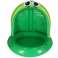 Inflatable pool for children paddling pool with a roof frog 95cm image 5