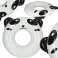 Inflatable swimming ring panda 80cm max 60kg image 1