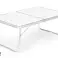 MESA TURÍSTICA PEQUENA MESA DE PIQUENIQUE DOBRÁVEL 60X40CM BRANCO foto 2