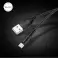USAMS-kaapeli U18 microUSB 2A nopea lataus 1m musta / musta SJ268USB01 US kuva 5