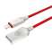 USAMS Kabel power off U Sun Lightning 1.9m czerwony zdjęcie 1