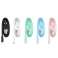 USAMS Flachkabel U2 USB C 1 2m pink Bild 1