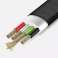 USAMS Cable trenzado U Light USB C 1.2m rojo fotografía 2