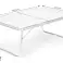 MESA TURÍSTICA PEQUENA MESA DE PIQUENIQUE DOBRÁVEL 60X40CM BRANCO foto 6