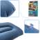 BESTWAY 67121 Inflatable tourist pillow velour navy blue image 6