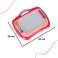 Magnetic board drawing tablet stamp stamps pink XL image 1