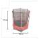 Plasă trambulină pentru copii 165x160cm roșu fotografia 3