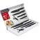 Royalty Line RL MB4: 4 Pieces Marble Coated Knife Set with Free Ceramic Peeler image 2