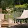 Κομψή και κομψή κρεμαστή πολυθρόνα Garden Swing σε γκρι, ανθεκτική στις καιρικές συνθήκες, χωρητικότητας 150 kg εικόνα 5