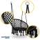 ΚΡΕΜΑΣΤΉ ΠΟΛΥΘΡΌΝΑ GARDEN SWING ΜΕ ΜΑΞΙΛΆΡΙ ΜΑΎΡΟ εικόνα 3