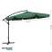 GRAND PARASOL DE JARDIN SUR UN BRAS PLIANT, 3,4 M VERT photo 4