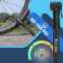 Aluminum Bicycle Pump Alogy Mini Bike Pump 100psi with Hand Holder image 2