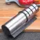 Herzberg Cylinder Acier inoxydable Aiguiseur de couteaux manuel photo 1