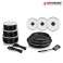 Herzberg HG 8091 15BK: 15 stuks marmer gecoate kookgerei set foto 3