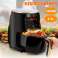 Cheffinger CF AFRY4.5: Freidora de aire LED digital de 1400W 4.5 litros rojo fotografía 2