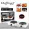 Cheffinger CF EHD1000: 1000W Plaque chauffante électrique Double photo 2