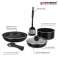 Herzberg HG 8090 7BK: Set di pentole rivestite in marmo da 7 pezzi foto 3