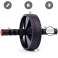 Ruota di esercizio muscolare addominale ABS Ruota fitness Ruota T foto 1