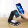 Qi 3in1 15W B17 Inductive Charger for Phone/ Smartwatch/ Headphones image 1