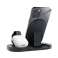 Qi Inductive Charger 3in1 15W GY Z6S black image 2