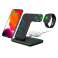 Qi LED Inductive Charger 3in1 15W GY Z5A for phone/ smartwatch/ service image 1