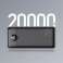 Powerbank Externe Batterij VEGER L20S 20 000mAh LCD Quick Charge P foto 3