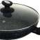 Ceramic frying pan with lid 30 CM - 3-layer non-stick coating image 1