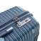 Set of 3 silent double wheel suitcases in rigid polypropylene - Caucasus - SuperFly (Frosted Blue) image 2
