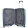 Set of 3 silent double wheel suitcases in rigid polypropylene - Caucasus - SuperFly (Frosted Blue) image 6