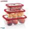 Herzberg 3 Pieces Bio Saver Box Set Red image 3