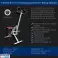 I Kracht Total Fitness Crunch mit Digitalmonitor Silber Bild 1