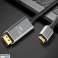 Cable 1 8m USB C Type-C to DisplayPort 1.4 8K 60Hz Alogy Black image 3