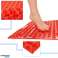 Коригувальний сенсорний масажний килимок, червоний зображення 5