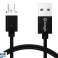 Магнитен кабел Elough USB Type-C USB C Черен картина 1