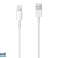 Original Apple Lightning 1m MD818ZM / A iPhone hvid boks billede 3
