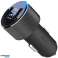 Rock Sitor LED Autoladegerät 2x USB 3.4A schwarz Bild 1