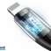 Baseus Horisontal LED Apple Lightning 50cm rød USB-kabel bilde 4