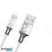 Wozinsky-kaapeli USB-kaapeli Lightning 2 4A 1m valkoinen WUC L1W kuva 1