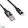 Wozinsky-kaapeli USB-kaapeli Lightning 2 4A 2m musta WUC L2B kuva 3