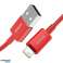 Baseus Superior USB-kabel Lyn 2 4 A 1 m rød CALYS A09 bilde 1