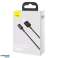 Baseus Superior USB kabelis Lightning 2 4 A 1 m melns CALYS A01 attēls 5