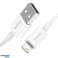 Baseus Superior USB-kabel Lyn 2 4A 0 25 m Hvit CALYS 02 bilde 1
